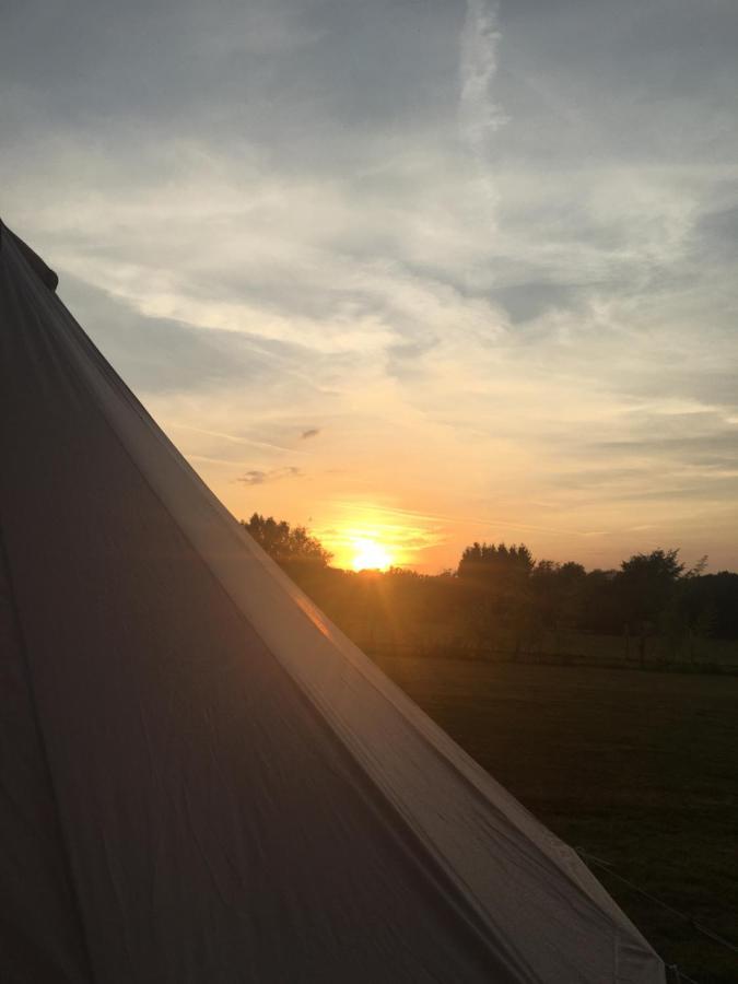 Hopgarden Glamping - Luxury 6M Bell Tent Wadhurst Kültér fotó