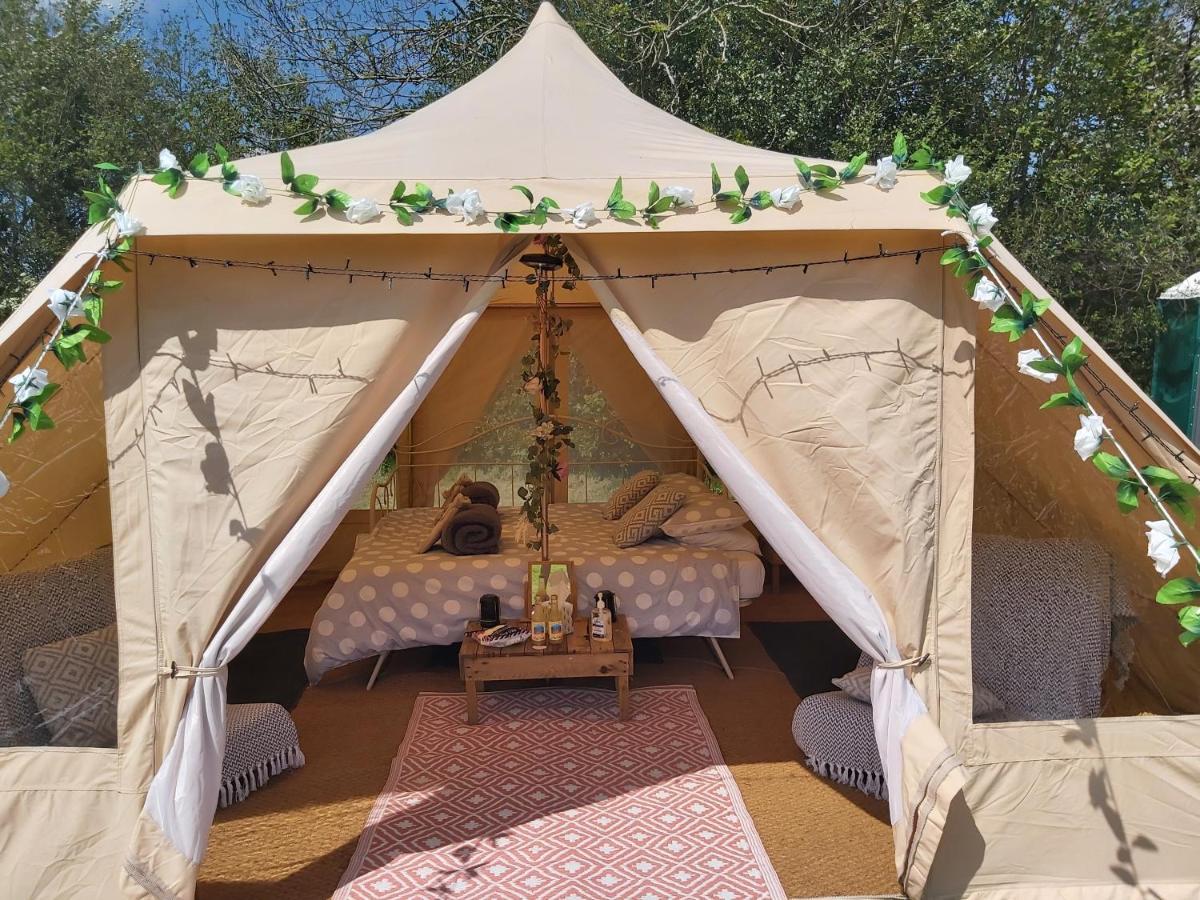 Hopgarden Glamping - Luxury 6M Bell Tent Wadhurst Kültér fotó