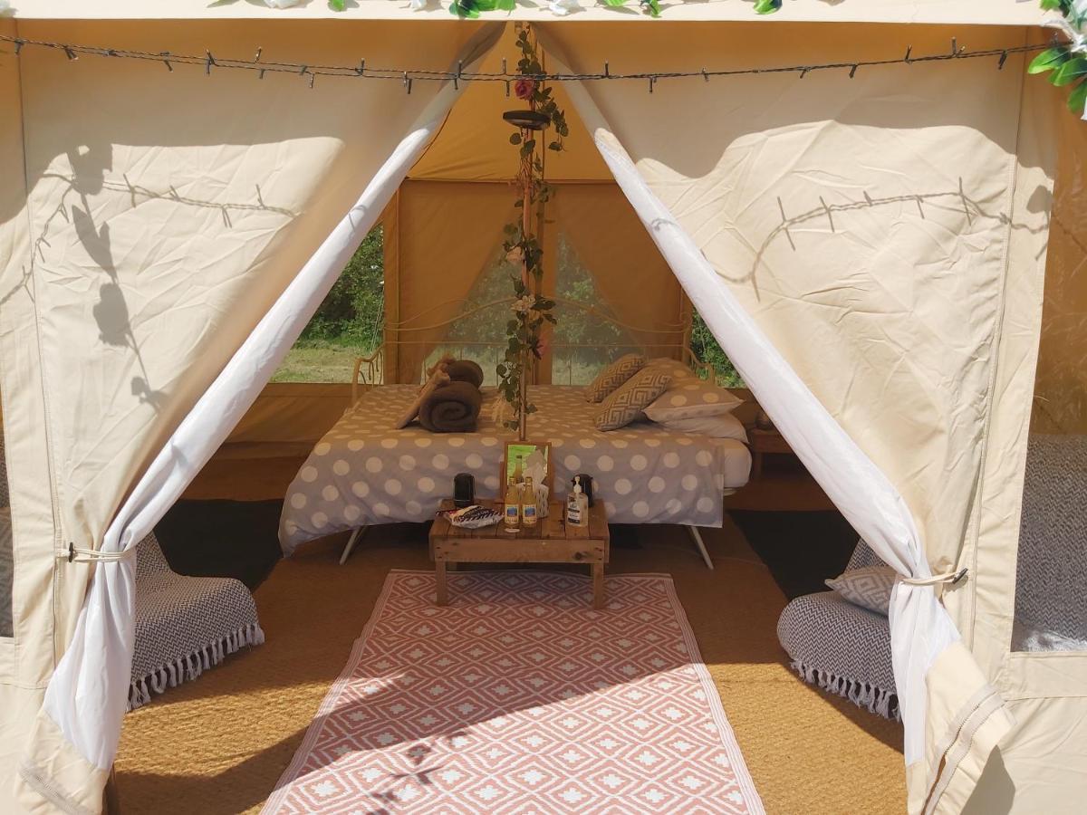 Hopgarden Glamping - Luxury 6M Bell Tent Wadhurst Kültér fotó