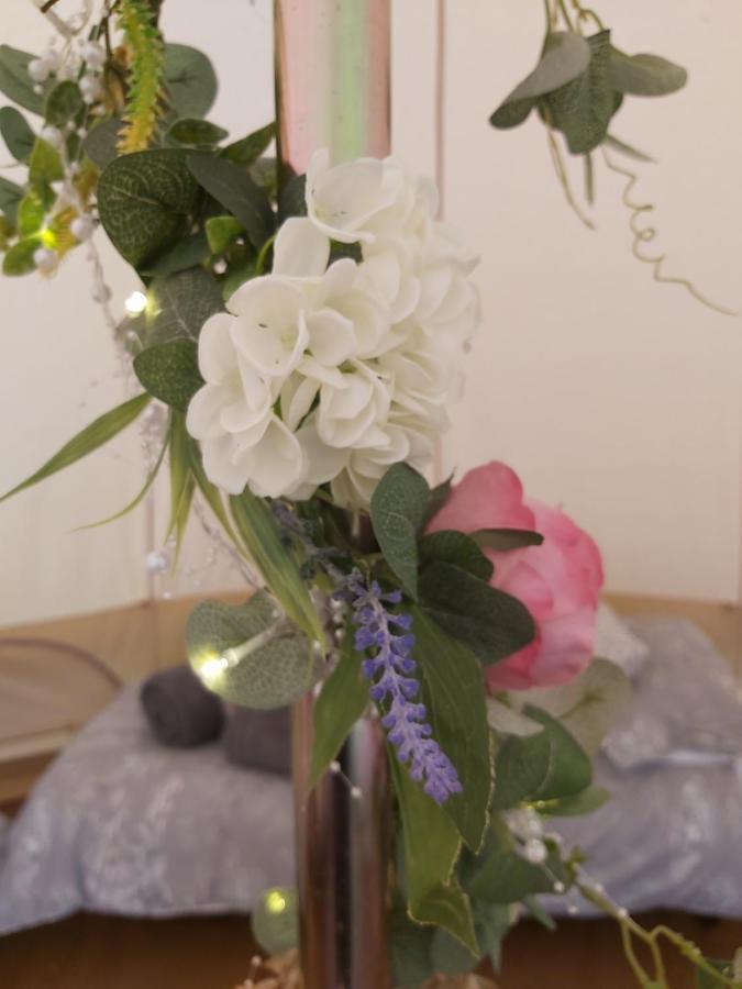 Hopgarden Glamping - Luxury 6M Bell Tent Wadhurst Kültér fotó