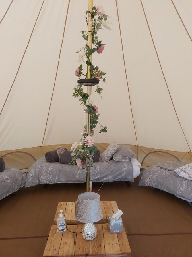 Hopgarden Glamping - Luxury 6M Bell Tent Wadhurst Kültér fotó