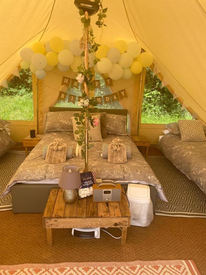 Hopgarden Glamping - Luxury 6M Bell Tent Wadhurst Kültér fotó