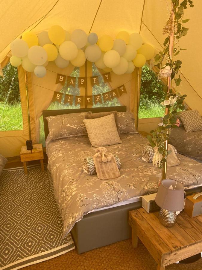 Hopgarden Glamping - Luxury 6M Bell Tent Wadhurst Kültér fotó