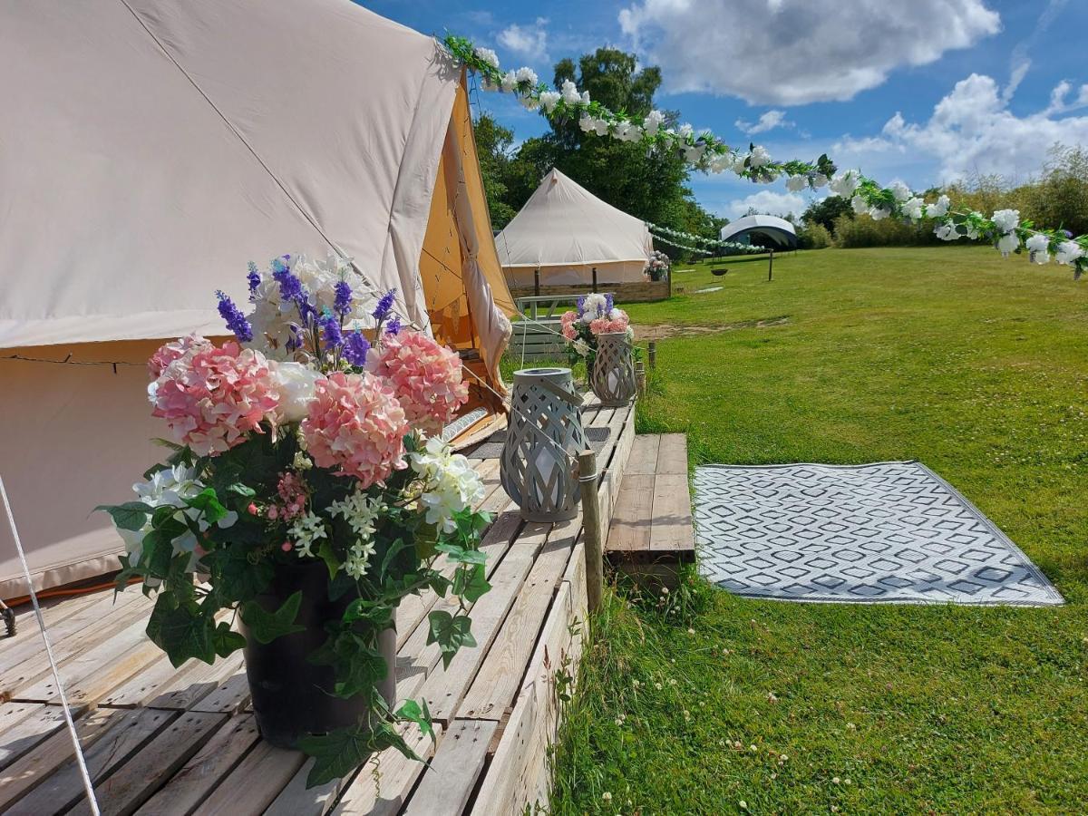 Hopgarden Glamping - Luxury 6M Bell Tent Wadhurst Kültér fotó