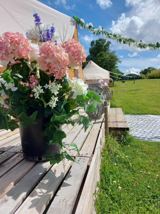 Hopgarden Glamping - Luxury 6M Bell Tent Wadhurst Kültér fotó