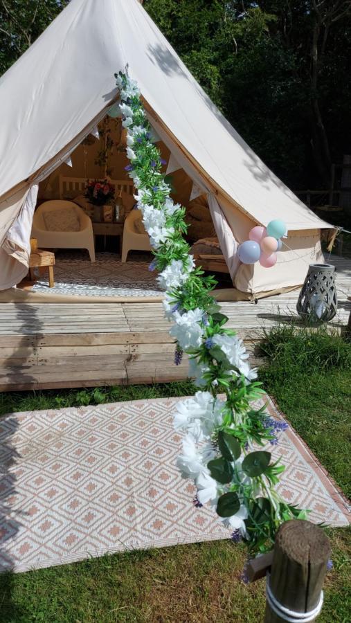Hopgarden Glamping - Luxury 6M Bell Tent Wadhurst Kültér fotó