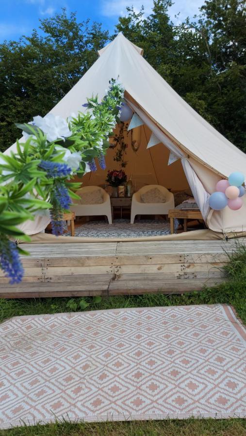 Hopgarden Glamping - Luxury 6M Bell Tent Wadhurst Kültér fotó