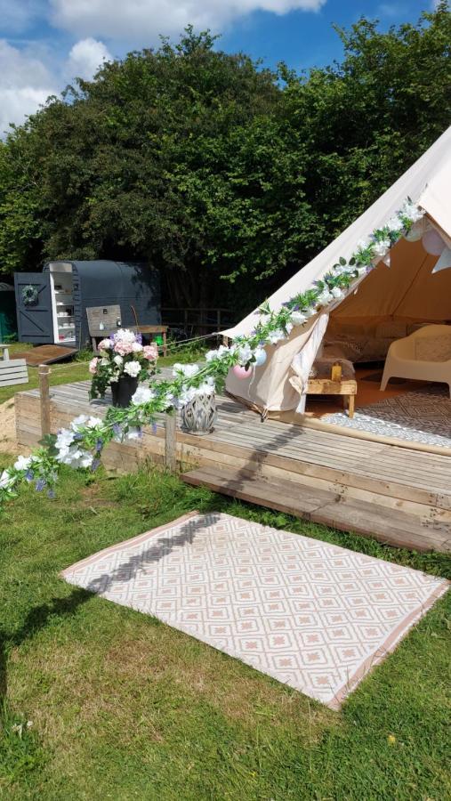 Hopgarden Glamping - Luxury 6M Bell Tent Wadhurst Kültér fotó