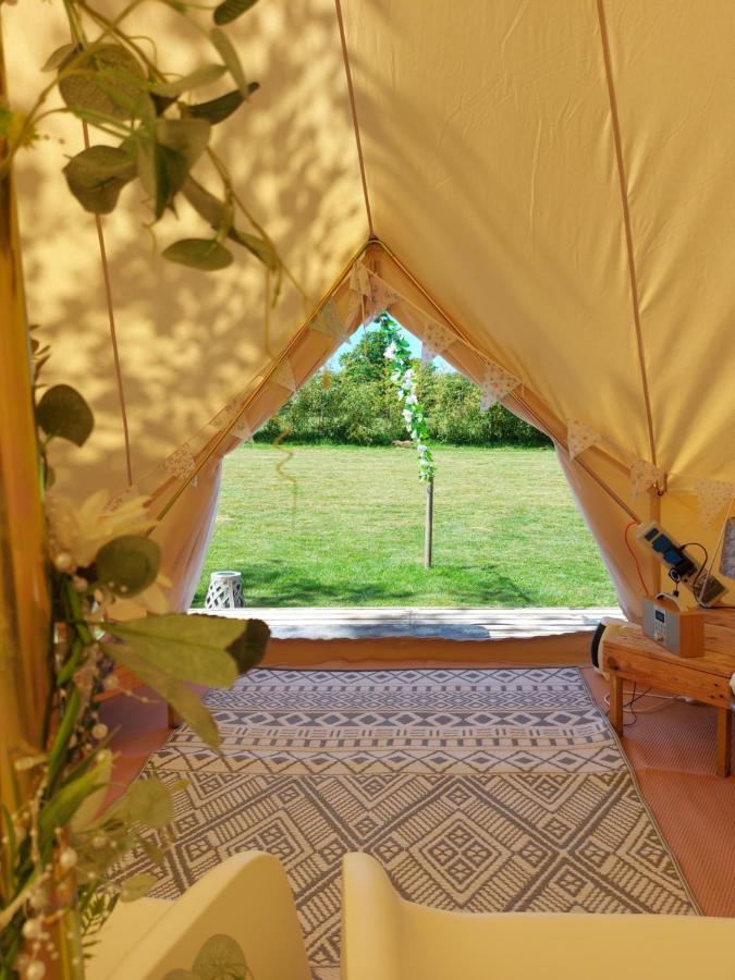 Hopgarden Glamping - Luxury 6M Bell Tent Wadhurst Kültér fotó