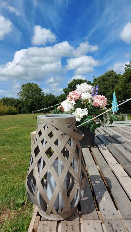 Hopgarden Glamping - Luxury 6M Bell Tent Wadhurst Kültér fotó