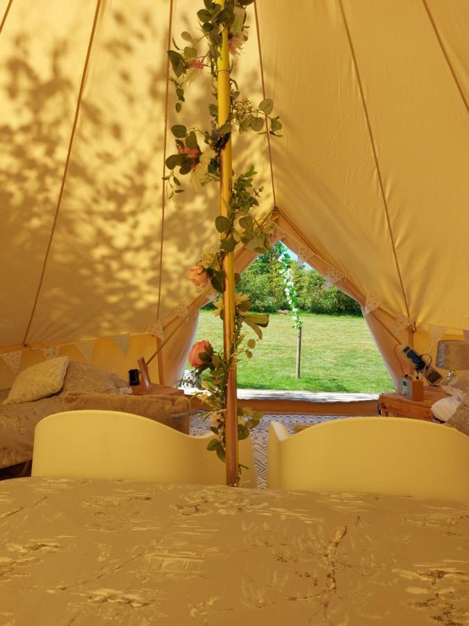 Hopgarden Glamping - Luxury 6M Bell Tent Wadhurst Kültér fotó