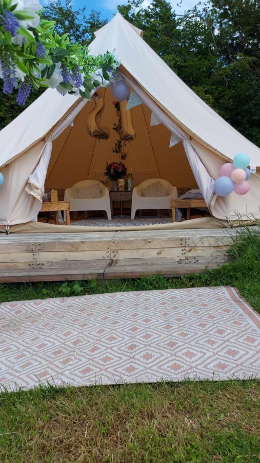 Hopgarden Glamping - Luxury 6M Bell Tent Wadhurst Kültér fotó