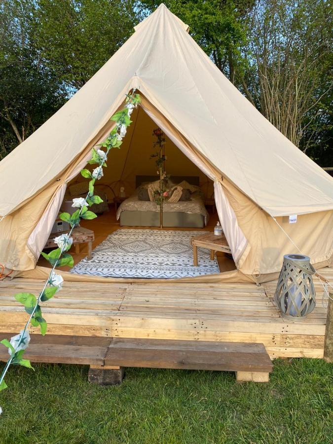 Hopgarden Glamping - Luxury 6M Bell Tent Wadhurst Kültér fotó