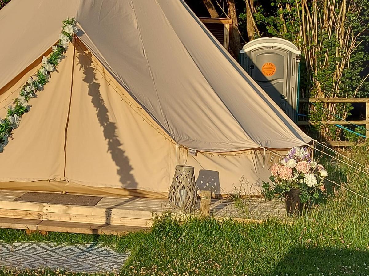 Hopgarden Glamping - Luxury 6M Bell Tent Wadhurst Kültér fotó
