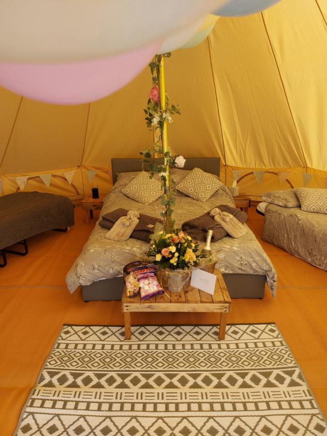 Hopgarden Glamping - Luxury 6M Bell Tent Wadhurst Kültér fotó
