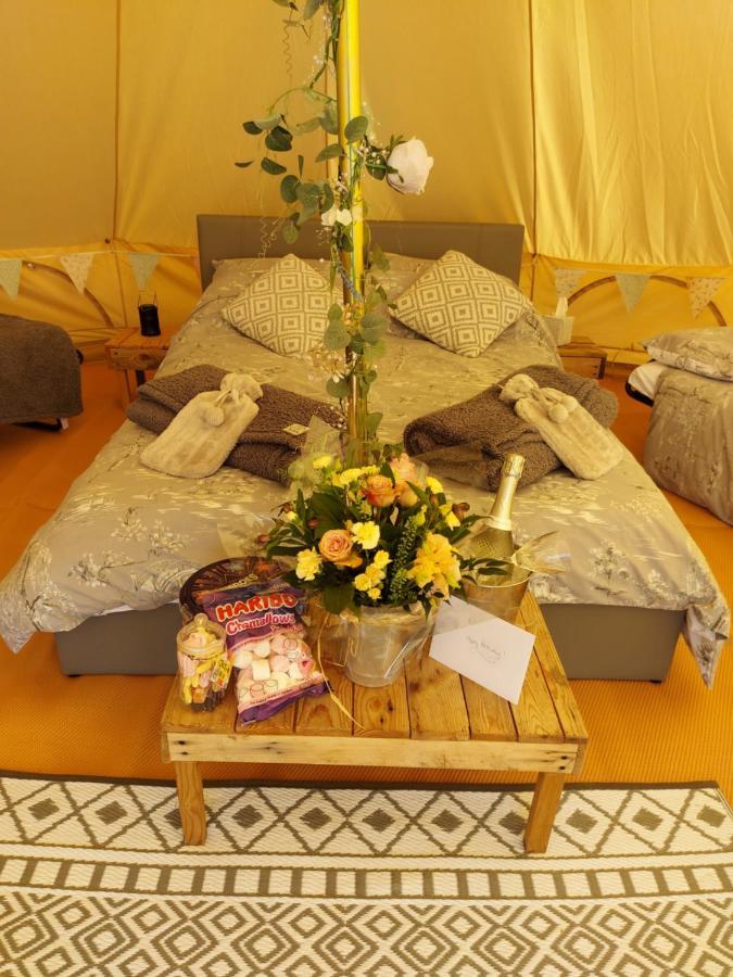 Hopgarden Glamping - Luxury 6M Bell Tent Wadhurst Kültér fotó